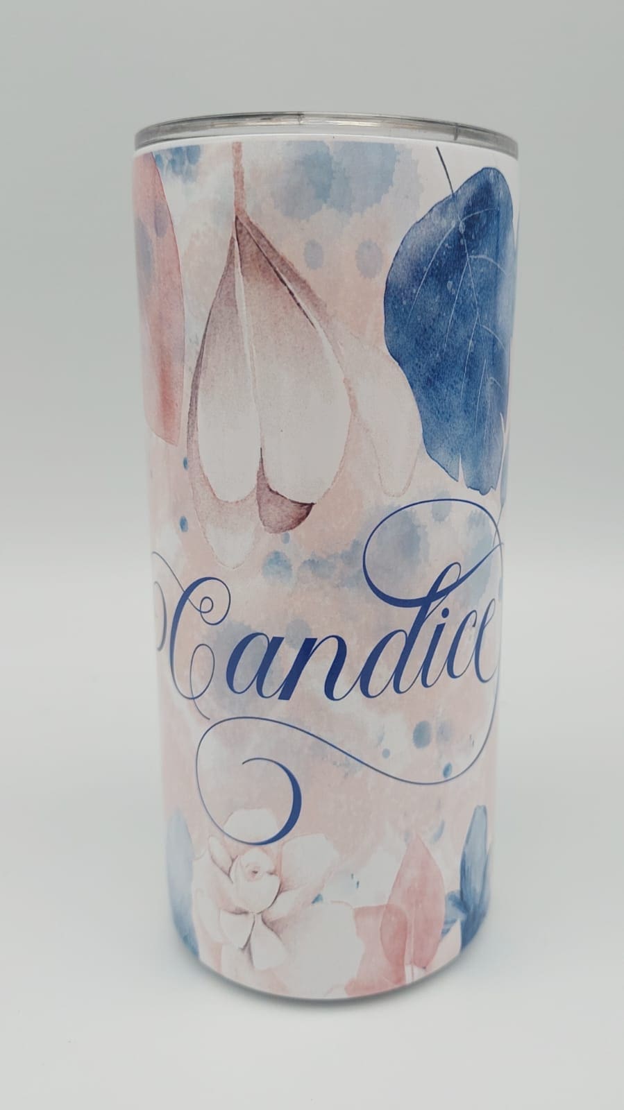 15ozPrint Sublimation Blanks : 15oz Straight Flat Bottom Tumbler (White & Silver)