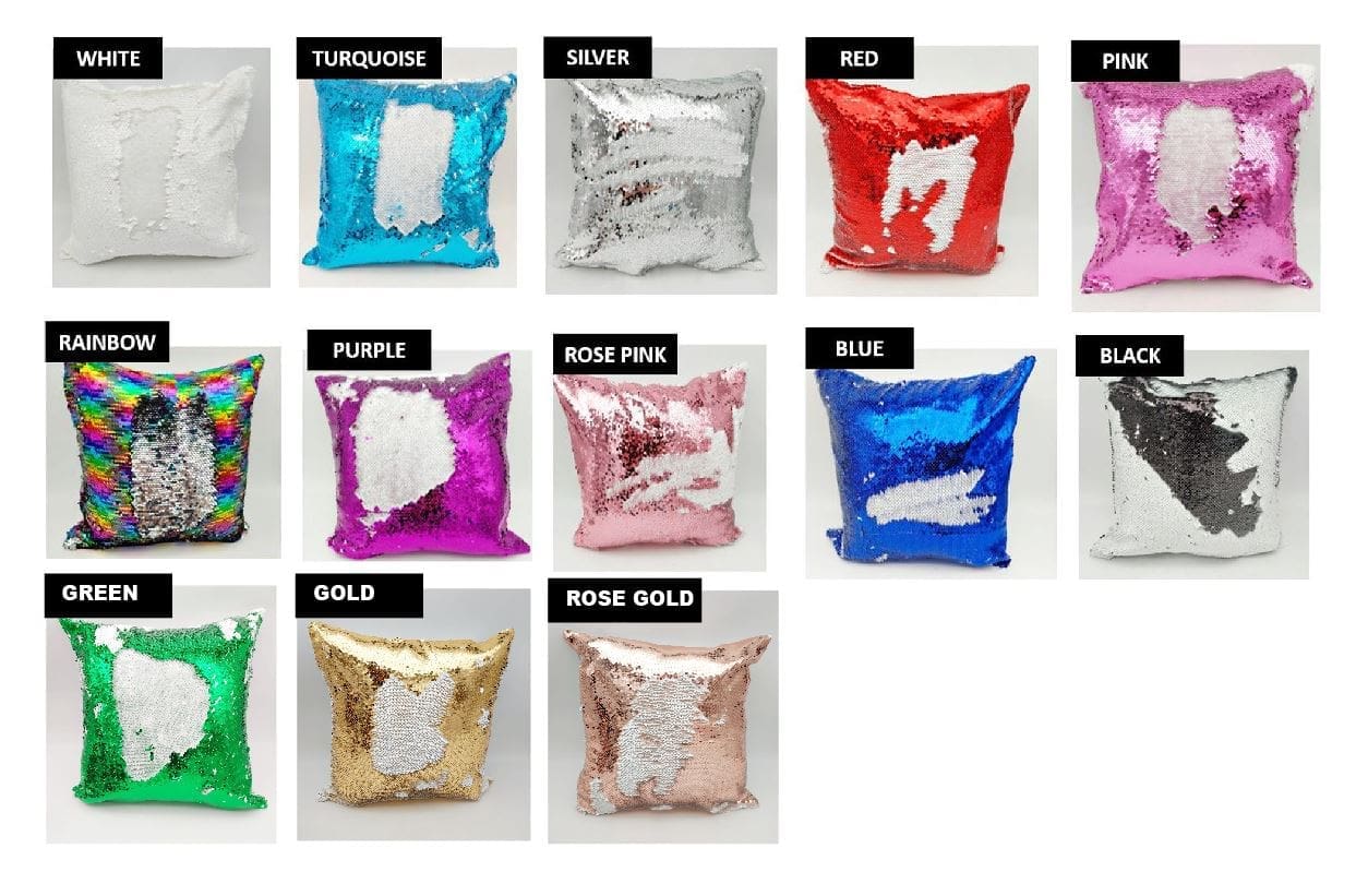 Sublimation Blanks : Sequins Cushion Covers