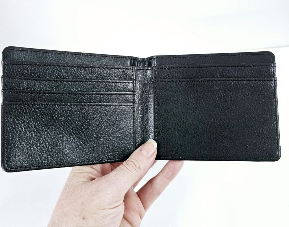 Sublimation Blanks : Men's PU Leather Wallet Single and Double Sided