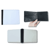 Sublimation Blanks : Men's PU Leather Wallet Single and Double Sided
