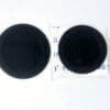 Sublimation Blanks : Black Rubber Coasters (5 & 5.6cm)
