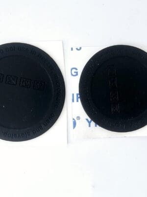 Sublimation Blanks : Black Rubber Coasters (5 & 5.6cm)