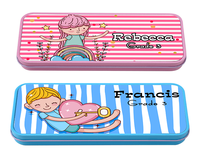 Sublimation Blanks : School Pencil Tins