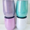 Sublimation Blanks : 12oz Wine Shimmer Tumblers