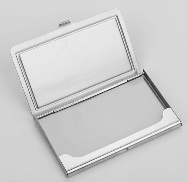 Sublimation Blanks : Metal Business Card Holder Now in Stock