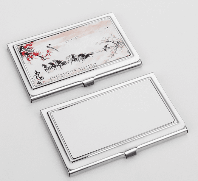 Sublimation Blanks : Metal Business Card Holder Now in Stock