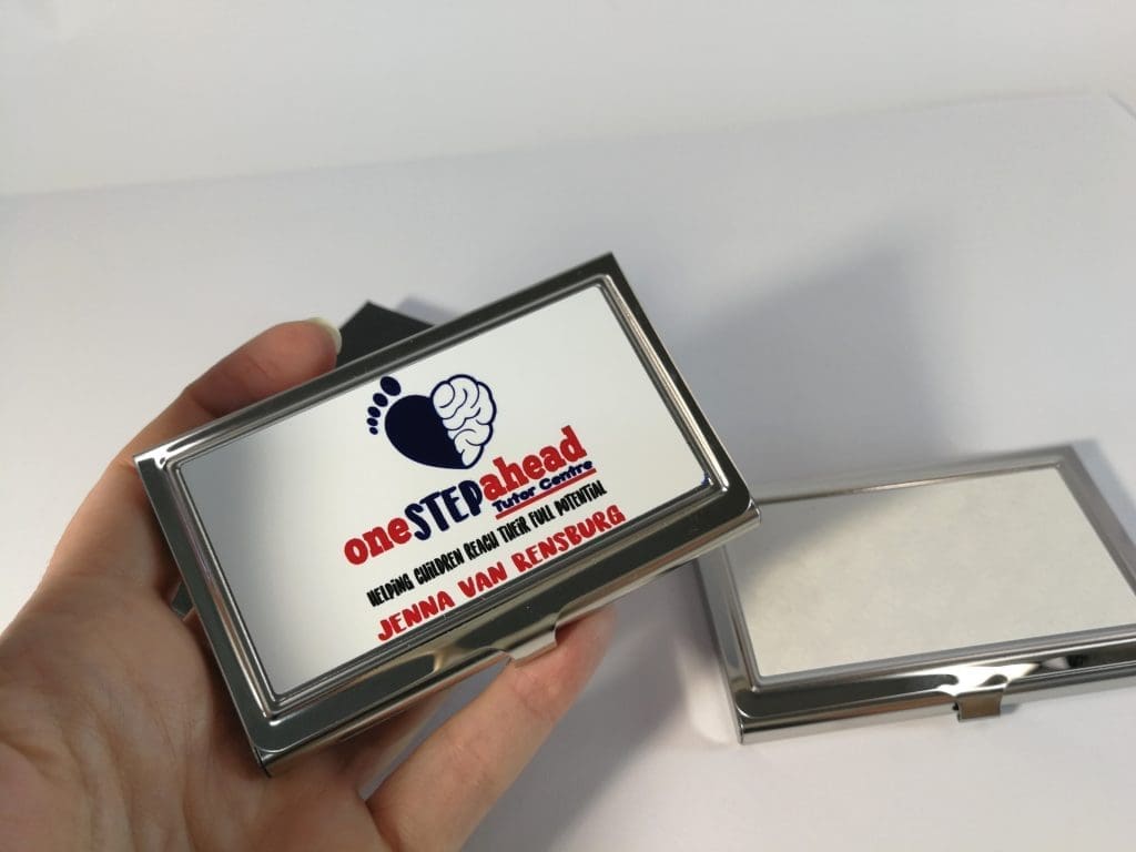 Sublimation Blanks : Metal Business Card Holder Now in Stock