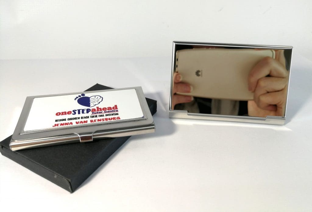 Sublimation Blanks : Metal Business Card Holder Now in Stock
