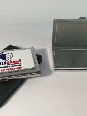 Sublimation Blanks : Metal Business Card Holder Now in Stock