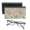 Sublimation Blanks : Glasses PU Leather Case & Cleaning Cloth