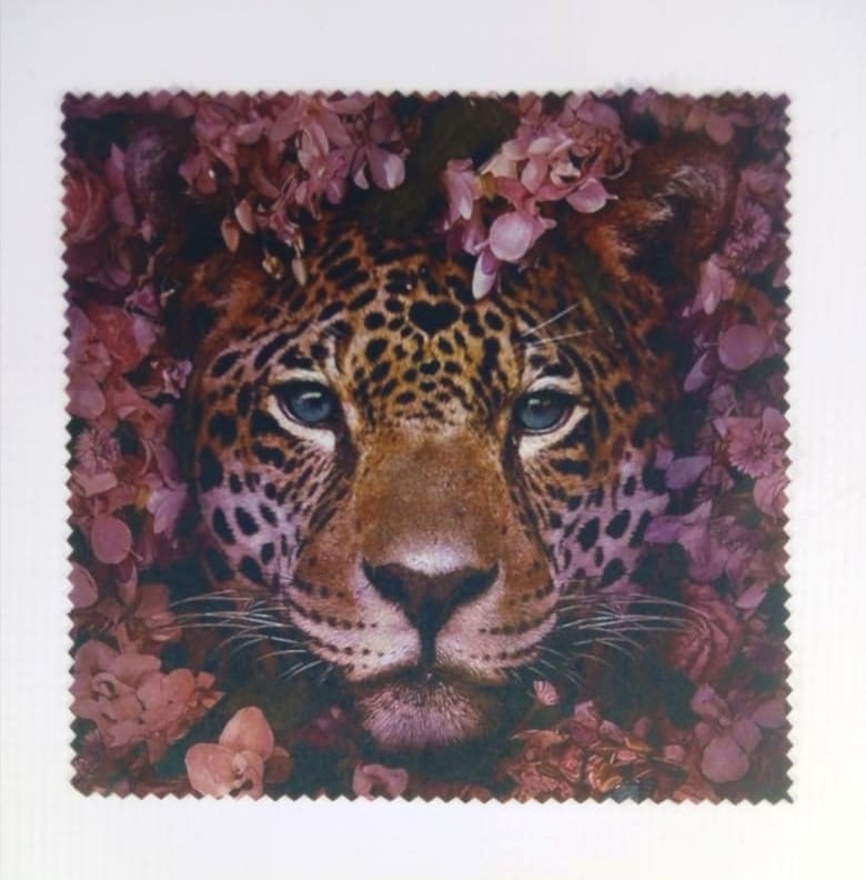 Sublimation Blanks : Glasses PU Leather Case & Cleaning Cloth