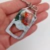 Sublimation Blanks : Metal Bottle Opener Keychain & Box for Sublimation