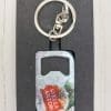 Sublimation Blanks : Metal Bottle Opener Keychain & Box for Sublimation