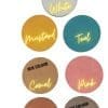 Sublimation Blanks : PU Leather Coasters