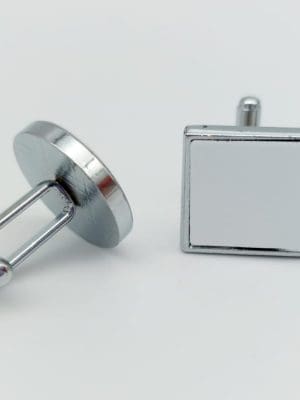 Cufflinks Sublimation Blanks : Metal Cufflinks