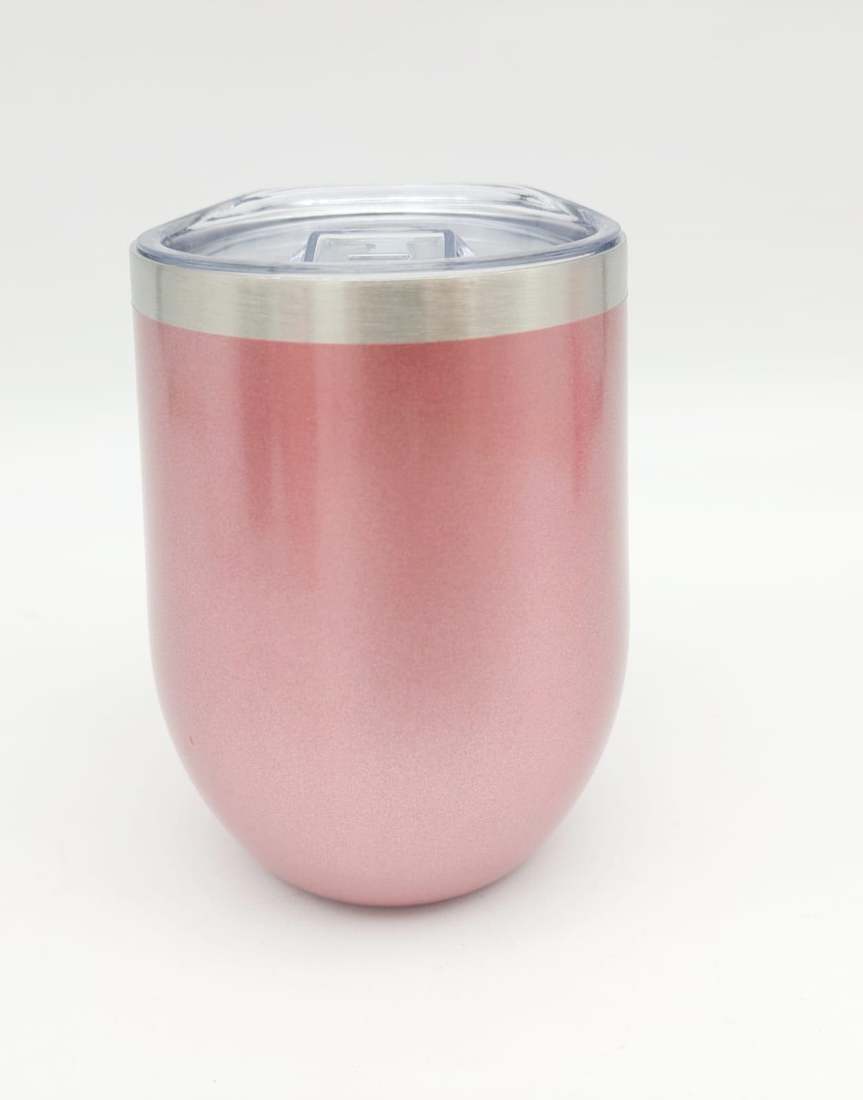 Engraving/Vinyl Blanks : 12oz Silver Rimmed Powder Coated Tumblers