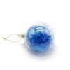 Christmas Sublimation : 8cm Transparent Tinsel Baubles