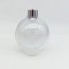 Christmas Blanks : 9cm Clear Bauble Metal Insert