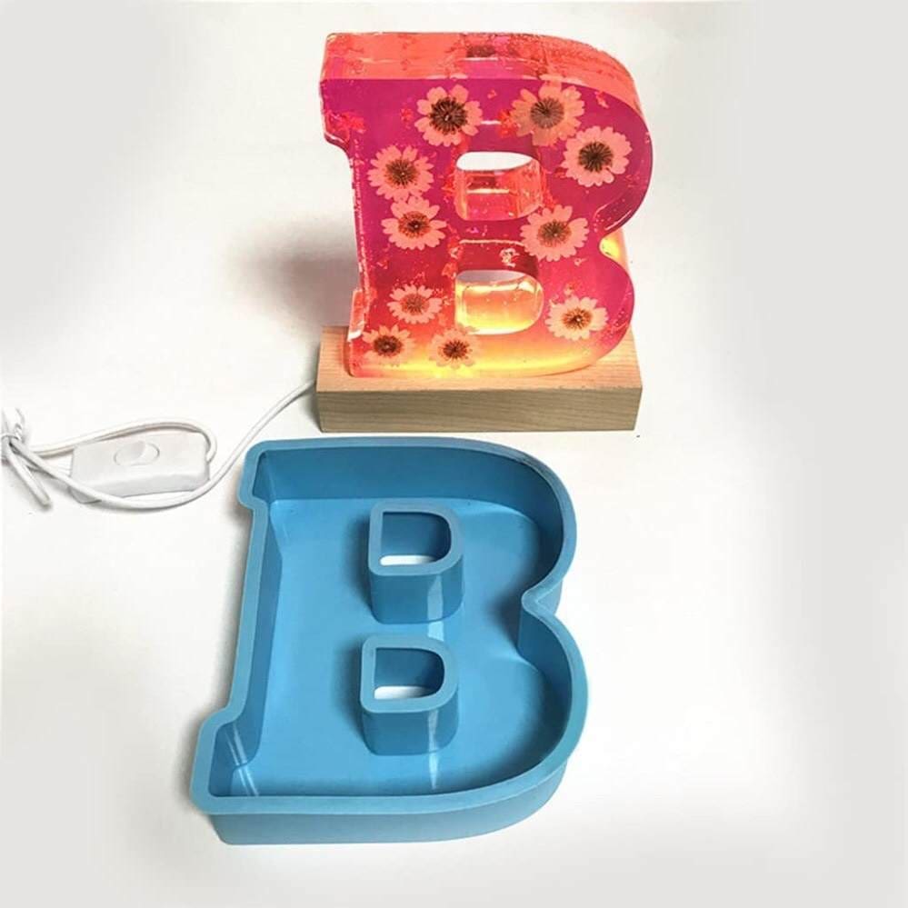 Resin & Epoxy : Large Silicone Alpha Moulds