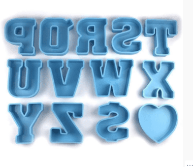 Resin & Epoxy : Large Silicone Alpha Moulds