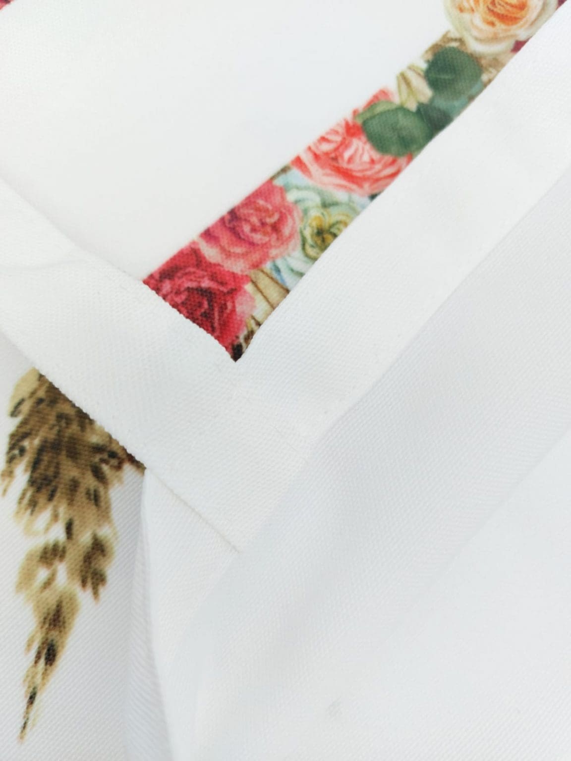 Sublimation Blanks : Canvas Tote Bag (Black & White)