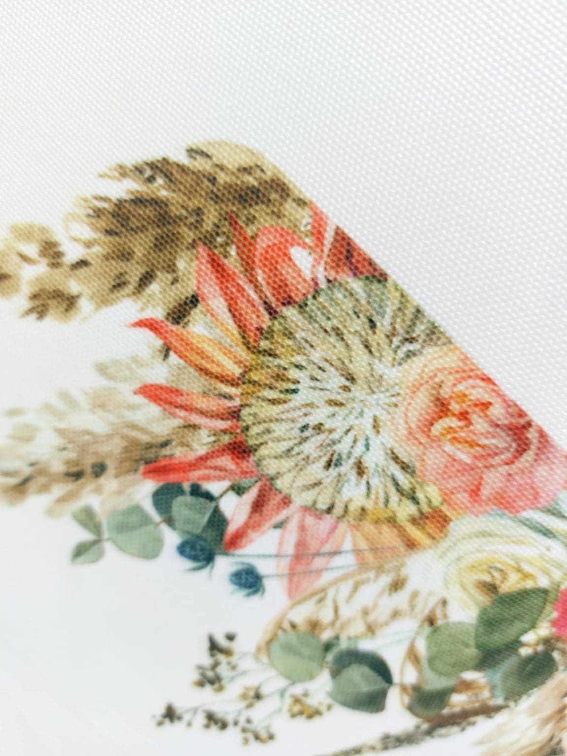 Sublimation Blanks : Canvas Tote Bag (Black & White)