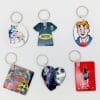 Sublimation Blanks : Various Shaped MDF Keyrings (end of range)