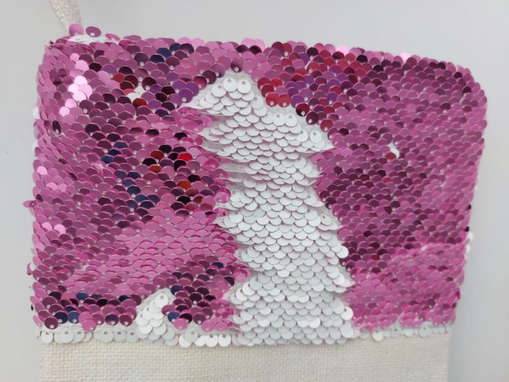 Christmas Blanks : Sequins Top Stockings