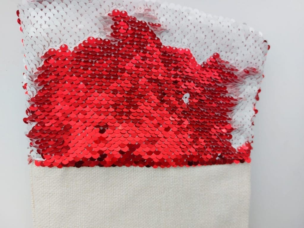 Christmas Blanks : Sequins Top Stockings