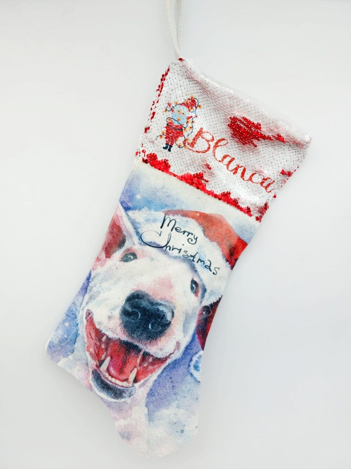 Christmas Blanks : Sequins Top Stockings