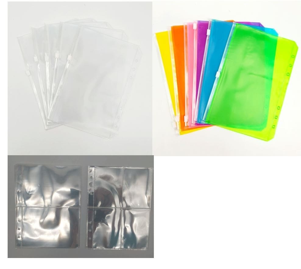 Binder Accessories : Budget Binder Bags & Sleeves