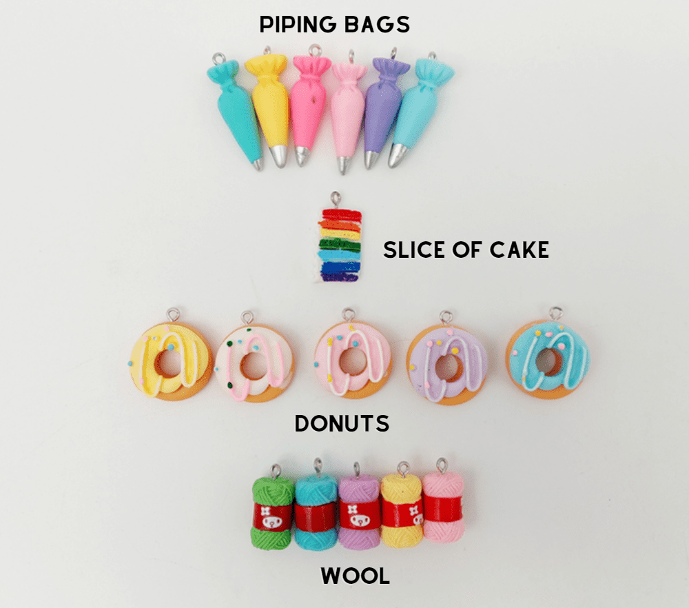 Keychain Accessories : Baking & Sewing
