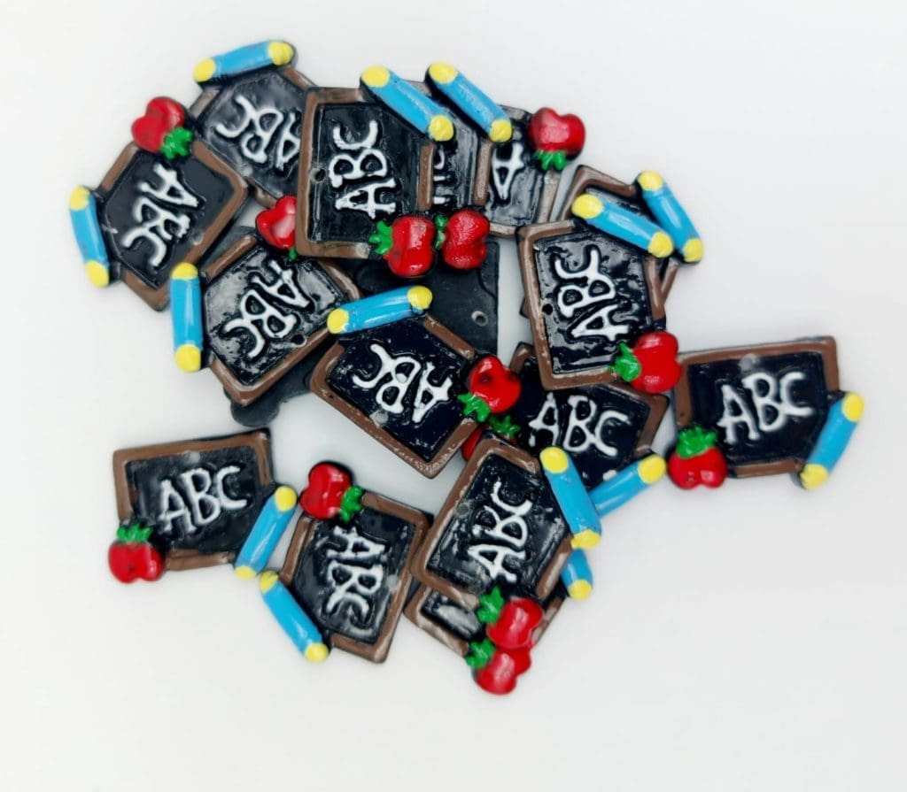 Keychain Accessories : Teacher School Charms