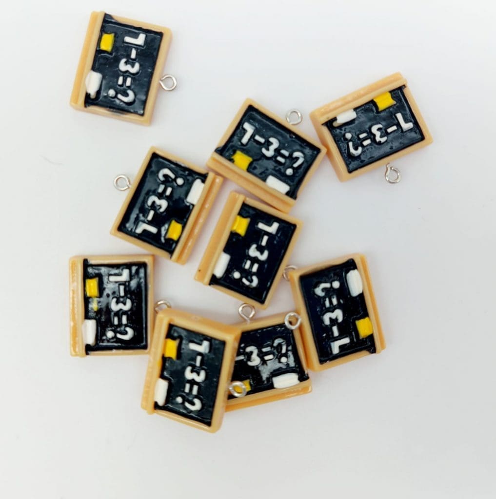 Keychain Accessories : Teacher School Charms