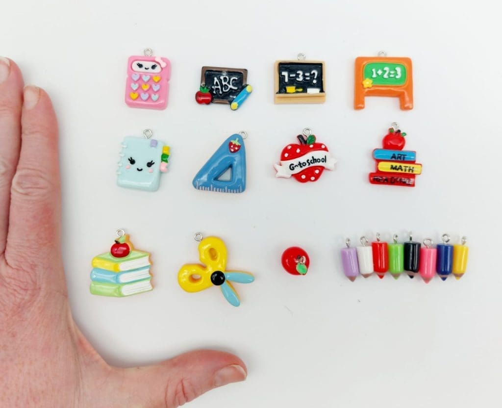 Keychain Accessories : Teacher School Charms