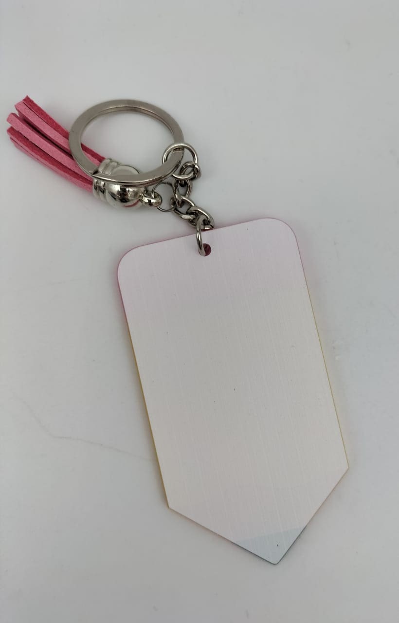 Keychains : Yellow Pencil Acrylic