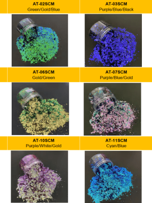 Arts & Craft : Shifting Glitter