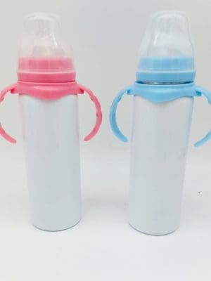 Sublimation Blanks : 8oz (240ml) Baby Steel Bottles