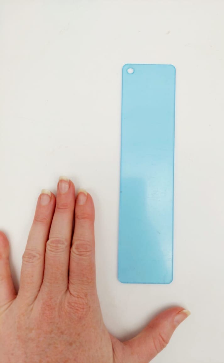 Laser Sublimation Blanks : Acrylic Bookmark