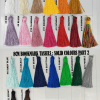 Sublimation Blanks : Solid Colour Bookmark Tassels