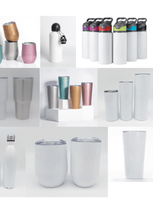 17oz Glitter Bottle Steel Tumblers