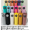 Acylic Tumblers : 16oz Matte Pastel Acrylic Skinny Tumblers (34 Colours)
