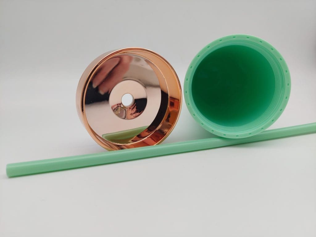 20220105_123012 Acrylic Tumblers : 16oz Matte Pastel Acrylic Rose Gold Lids Skinny Tumblers