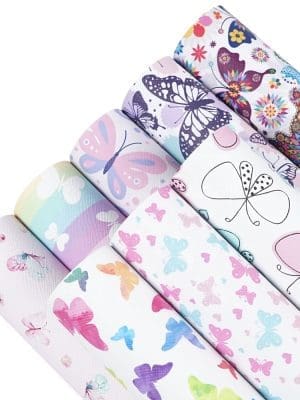 Faux Leather : 8 Piece Butterfly Frenzy (FL28)