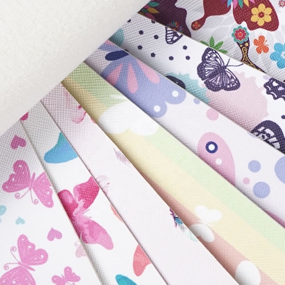 Faux Leather : 8 Piece Butterfly Frenzy (FL28)