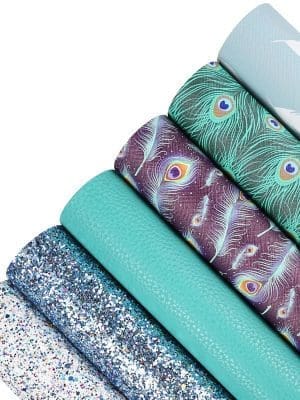 Faux Leather : 6 Piece Feather Deluxe (FL22)