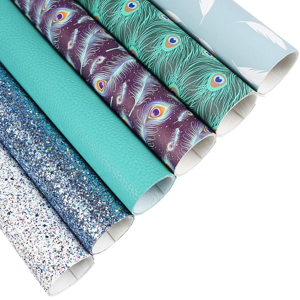 Faux Leather : 6 Piece Feather Deluxe (FL22)