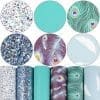 Faux Leather : 6 Piece Feather Deluxe (FL22)