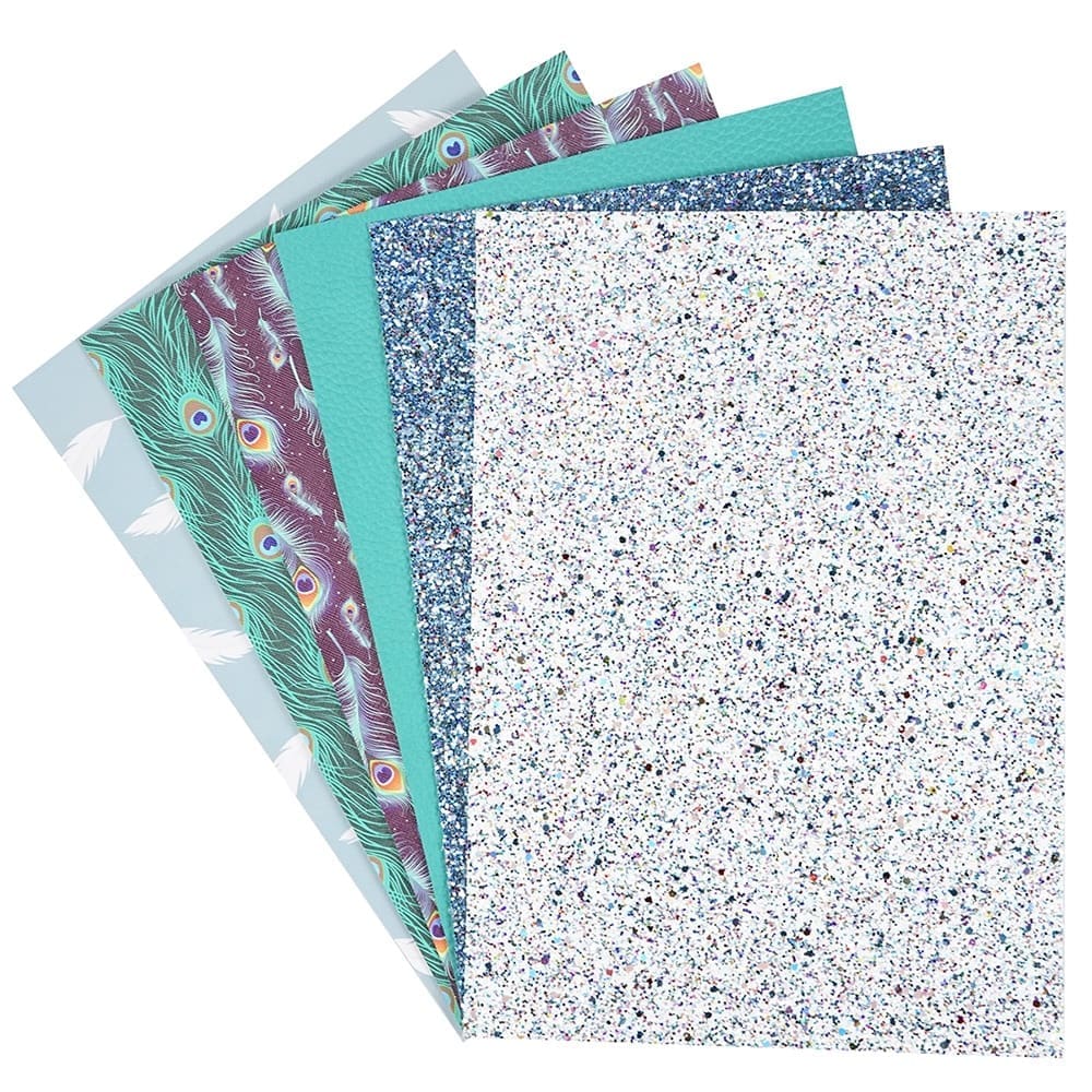 Faux Leather : 6 Piece Feather Deluxe (FL22)
