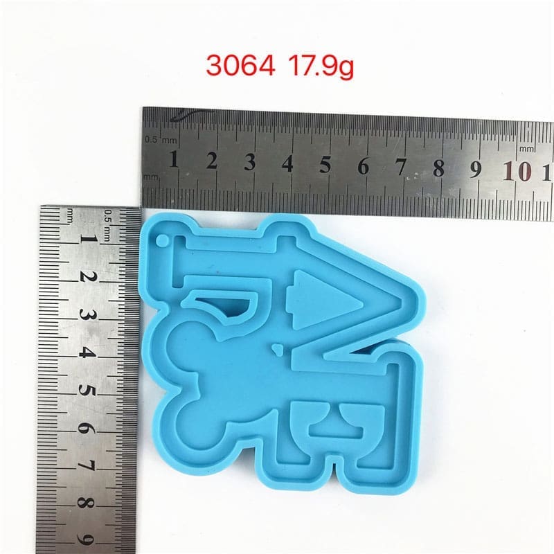 Resin & Epoxy : Keychain Moulds